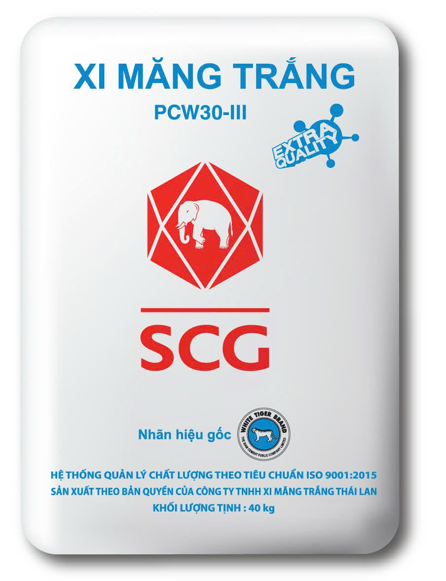 Xi măng trắng  SCG PCW30-III (EXTRA) - Công Ty TNHH Bảo Chứng